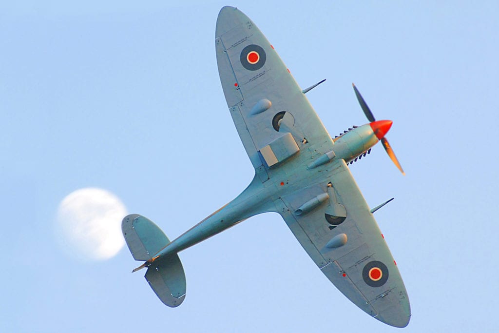 RAF Spitfire to perform a flypast at IpSwing 2019